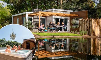 Lodge Deluxe 6 personen Wellness