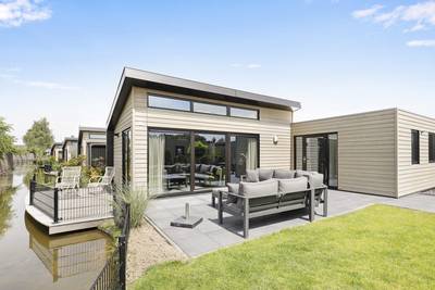 Watervilla: 6-persoons accommodatie, 3 slaapkamers