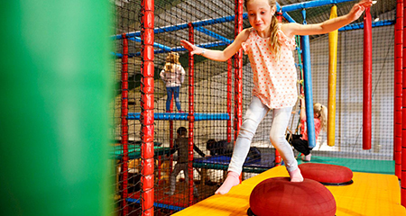 Indoor play paradise Harrewar at the Hof van Saksen holiday park