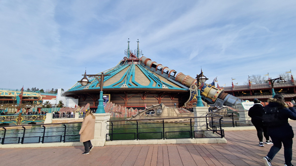 The Hyperspace Mountain at Disneyland Paris