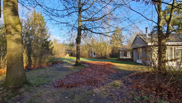 The older holiday homes at Landal Aelderholt