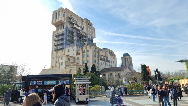The Twilight Zone Tower of Terror, an attraction in Walt Disney Studios Park