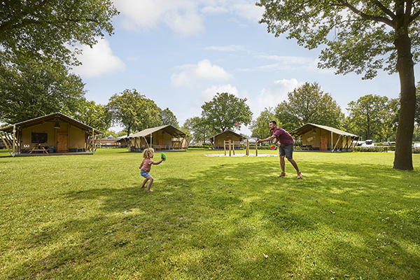 Field with Safari Tents at De Leistert