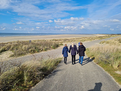 walk through the dunes