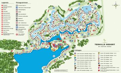 Park map Center Parcs Terhills Resort