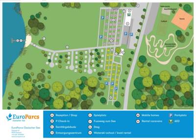 Park map Europarcs Ossiacher See
