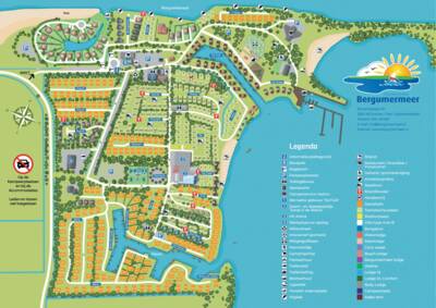 Park map Holiday park Bergumermeer