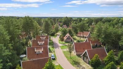 Aerial view of holiday park Landal De Hellendoornse Berg