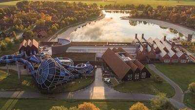 Aerial view of the Landal Hof van Saksen holiday park