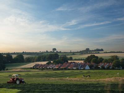 Aerial view of holiday park Landal Hoog Vaals