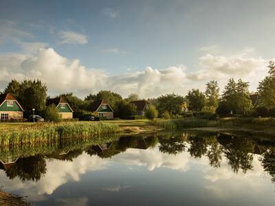 Holiday homes on the water at Landal Hunerwold State holiday park