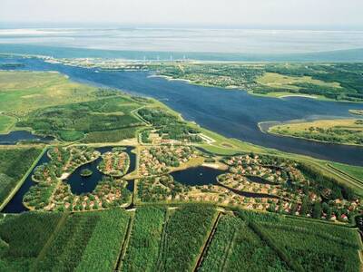 Aerial view of holiday park Landal Natuurdorp Suyderoogh