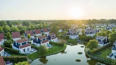 Aerial view of holiday park Landal Villapark Livingstone