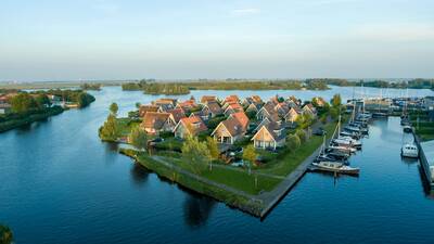 Aerial view of Landal Waterpark Terherne