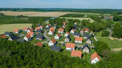 Aerial view of holiday homes at Landal de Waufsberg holiday park