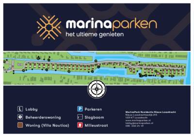 MarinaPark Residentie Nieuw Loosdrecht park map Park map MarinaPark Residentie Nieuw Loosdrecht