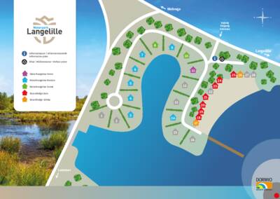 Park map Dormio Waterpark Langelille