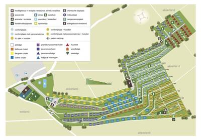 Park map EuroParcs Gulperberg