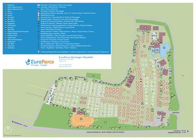 Park map EuroParcs Hermagor Nassfeld