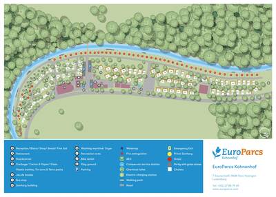 Park map EuroParcs Kohnenhof