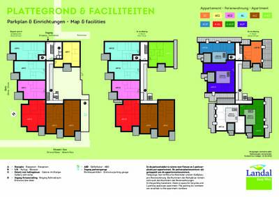 Park map Landal Kaap West