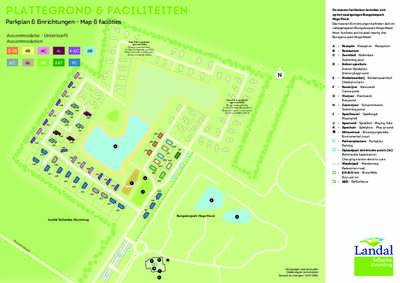 Park map Landal Sallandse Heuvelrug Park map Landal Sallandse Heuvelrug