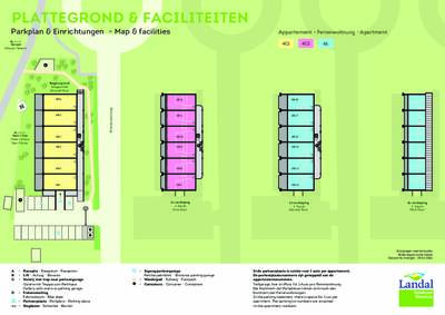 Park map Résidence Westduin