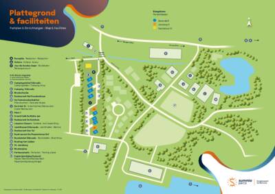 Park map Summio Bungalowpark De Riethorst