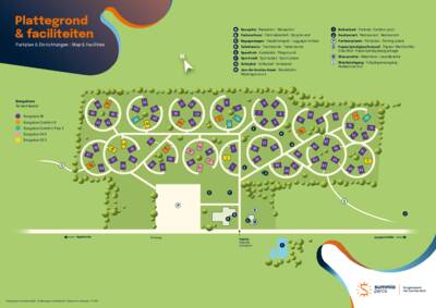 Park map Summio Bungalowpark Het Drentse Wold