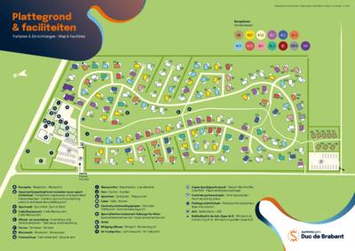 Park map Summio Parc Duc de Brabant