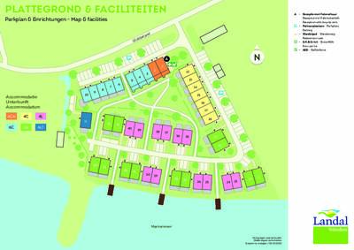 Park map Waterpark Volendam