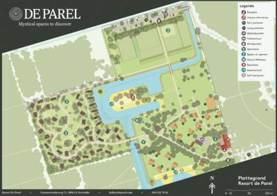 Park Map Resort de Parel