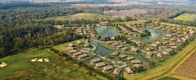 Aerial photo of the Roompot De Heihorsten holiday park