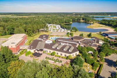 Aerial view of holiday park Roompot Résidence Klein Vink