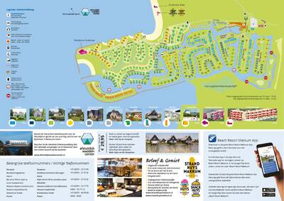 Park map Beach Resort Makkum