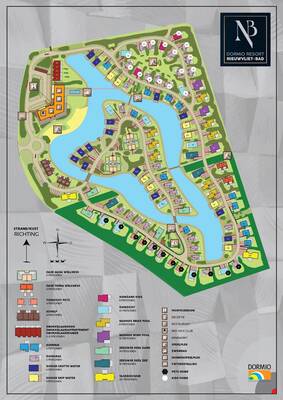 Park map Dormio Resort Nieuwvliet-Bad