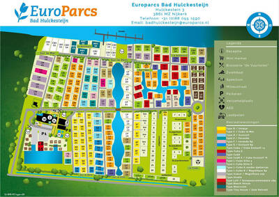 Park map EuroParcs Bad Hulckesteijn