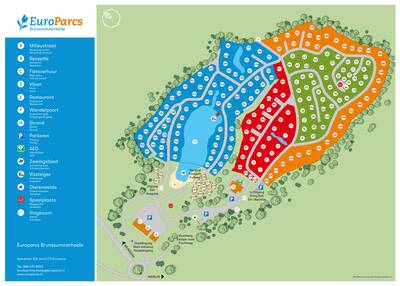 Park map EuroParcs Brunssummerheide