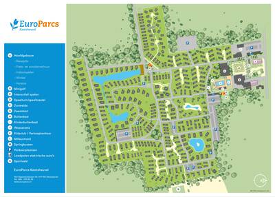 Park map EuroParcs Kaatsheuvel