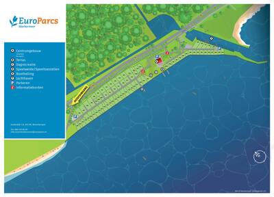 Park map EuroParcs Markermeer