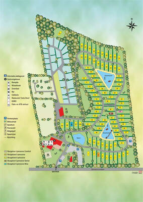 Park map Holiday park Hellendoorn