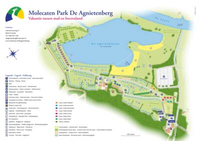 Park map Molecaten Park De Agnietenberg