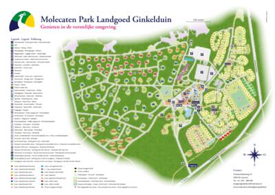 Park map Molecaten Park Landgoed Ginkelduin