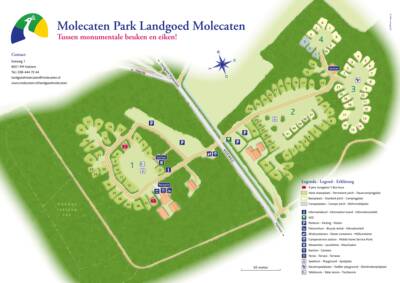 Park map Molecaten Park Landgoed Molecaten