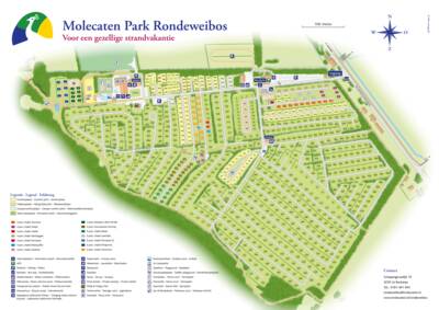 Park map Molecaten Park Rondeweibos