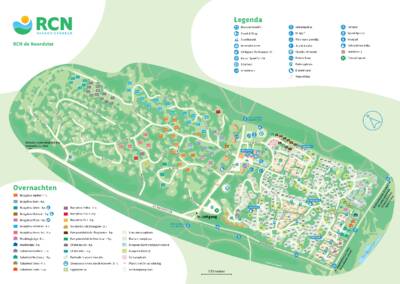Park map RCN De Noordster
