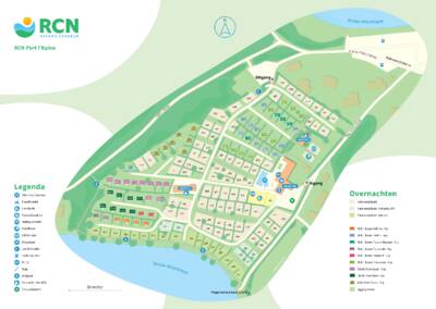 Park map RCN Port l’Epine