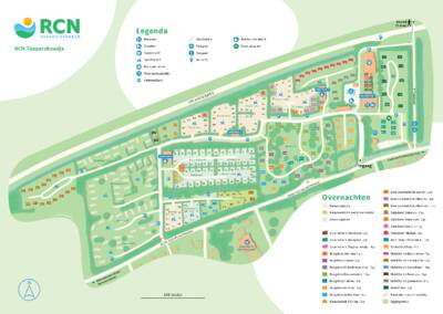 Park map RCN Toppershoedje