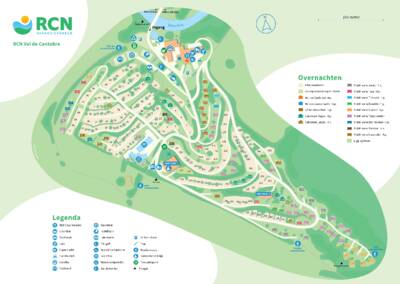 Park map RCN Val de Cantobre