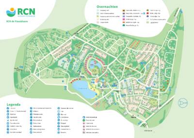 Park map RCN de Flaasbloem